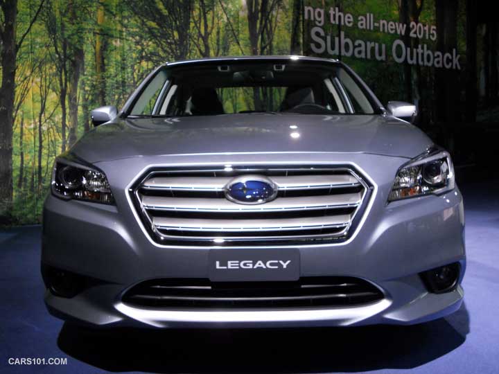 2015 Subaru Legacy at the 2014 NY auto show