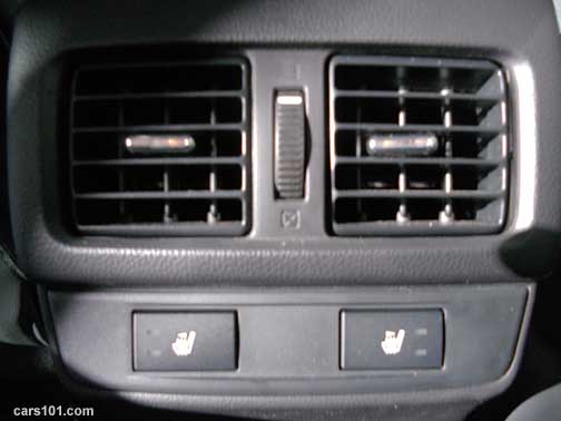 2015 Legacy heated rear seat buttons
