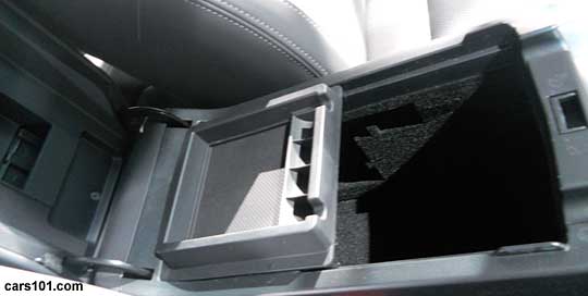 2015 Legacy center console with tablet storage
