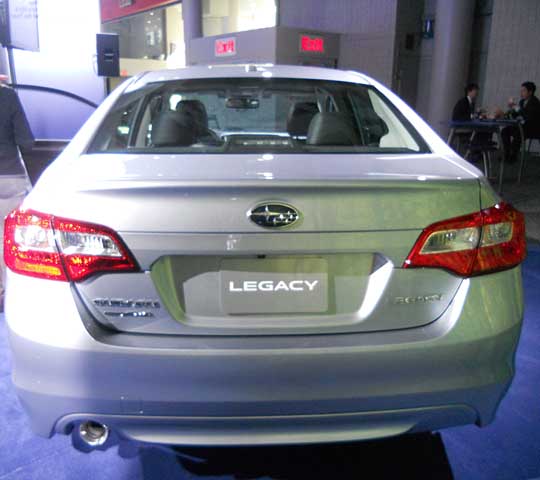 rear view 2015 Legacy