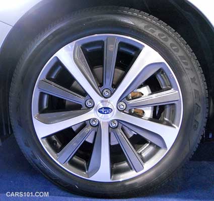 2015 Legacy Limited 18" alloy wheel