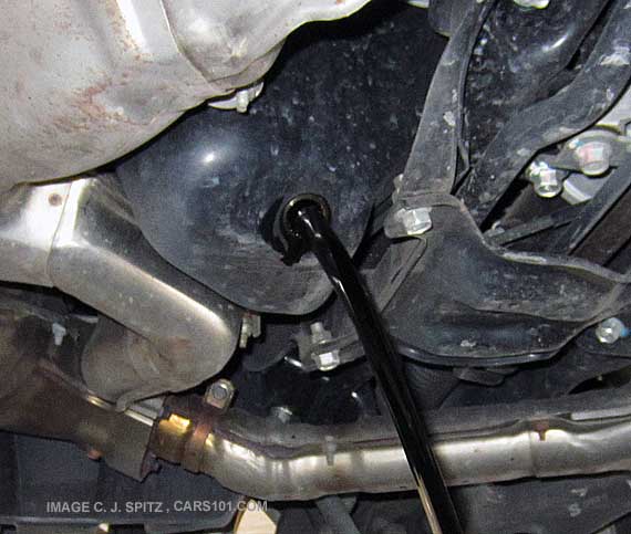 change the oil and filter in your subaru