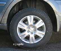 2005 outback 2.5i alloy wheel