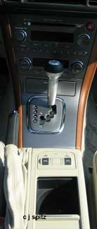 Shift knob on VDC console