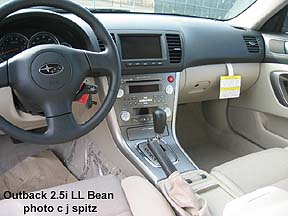 2.5i LL Bean taupe cloth interior