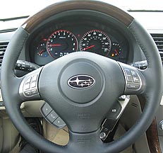 08 LL Bean steering wheel