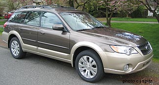 Bronze with harvest gold trim, new color for 08 Outback