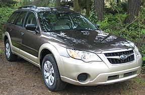 2008 Outback Deep Bronze with Harvest Gold accent