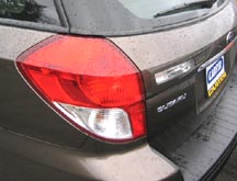 redesigned for 08, Outback taillight