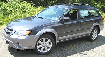 2009 Subaru 2.5i Outback diamond gray shown
