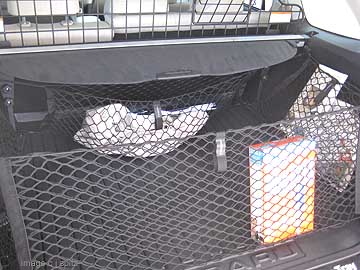 outback with full set of 4 cargo nets- rear gate, seatback, sides