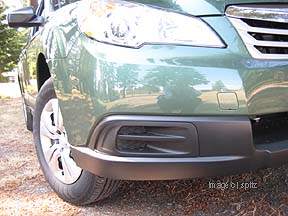 2010 Outback 2.5i, no foglights. cypress green shown