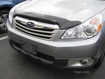 2010 Outback optional front hood protector