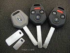 new for 2010- Outback laser cut keys
