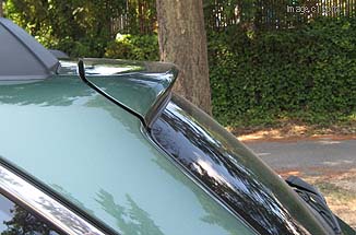 standard small rear spoiler on 2010 Outback