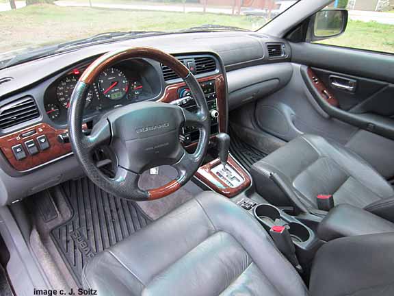 2002 outback limited vdc interior