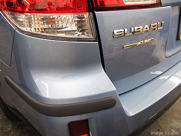 optional rear corner moldings