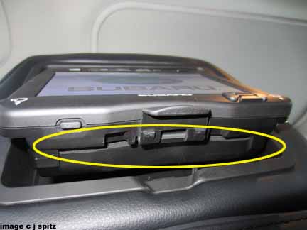 insert dvd into subaru outback dvd player