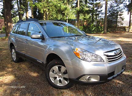 new color on the 2012 Subaru Outback- ice silver metallic
