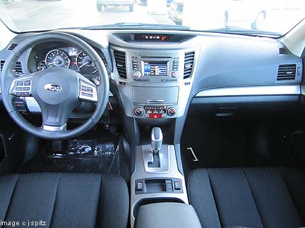 2012 Outback, gray interior, Premium shown with silver trim