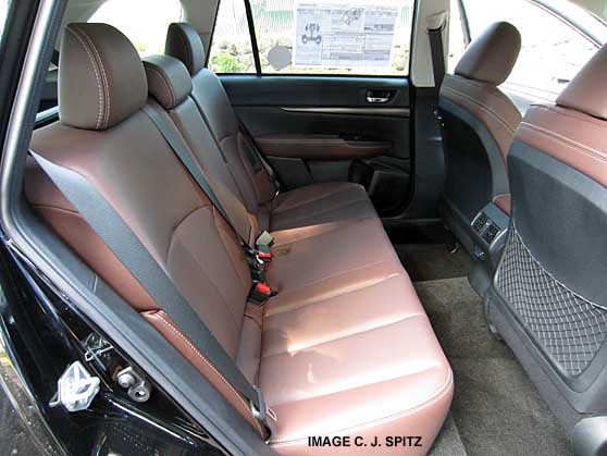 saddle brown leather, 2013 outback