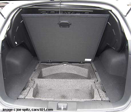 2013 outback cargo area subfloor storage tray