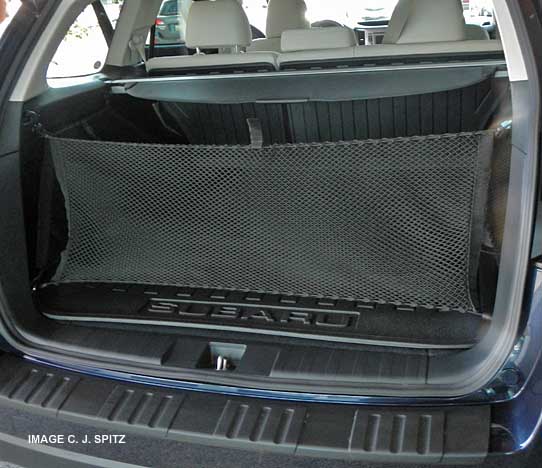 outback optional rear cargo net