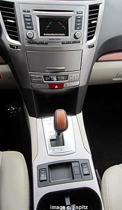 2013 outback center console