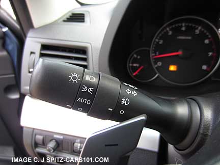 outback headlight controls