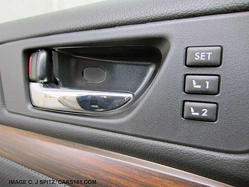 subaru outback limited special appearance package memory seats