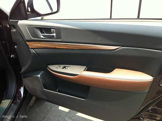 Outback front door panel- 2014 special appearance package
