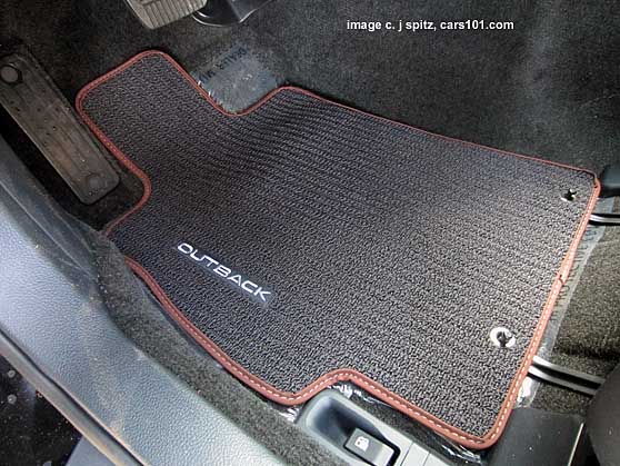 outback special appearance package floor mat