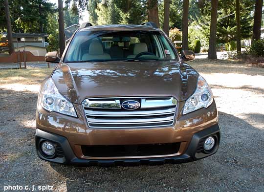 2013 OUTBACK FRONT PREMIUM FRONT GRILL CARAMEL BRONZE PEARL COLOR