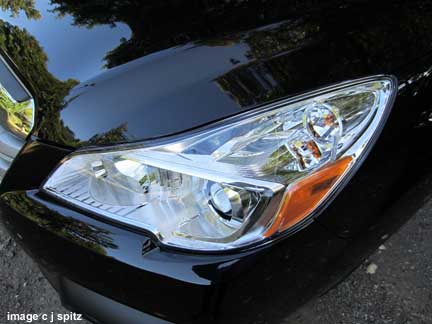 2013 outback front headlight