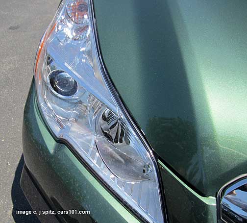 subaru 2013 outback headlight, cypress green