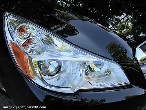 outback front headlight