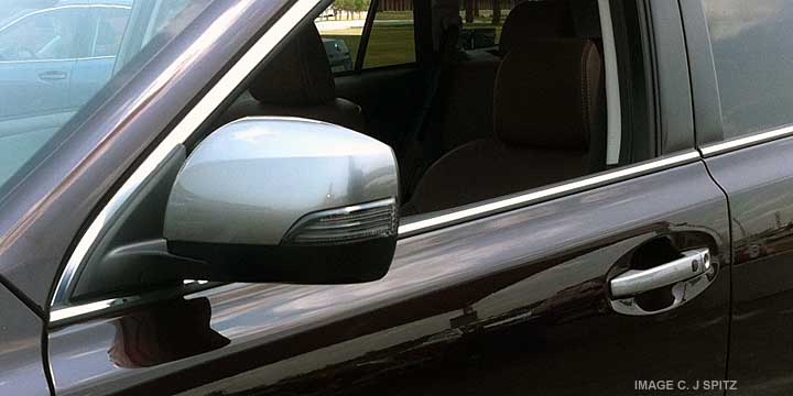 2013 outback speacial appearance package gray outside mirror with intregrate turn signal