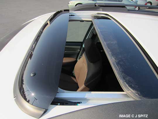 2013 outback optional moonroof air deflector