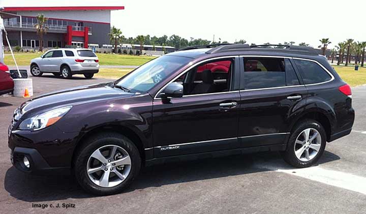 side view special 2013 outback appearance package