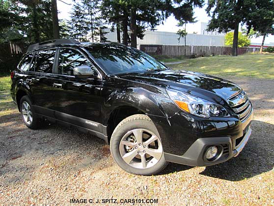 outback limited, silver door handles