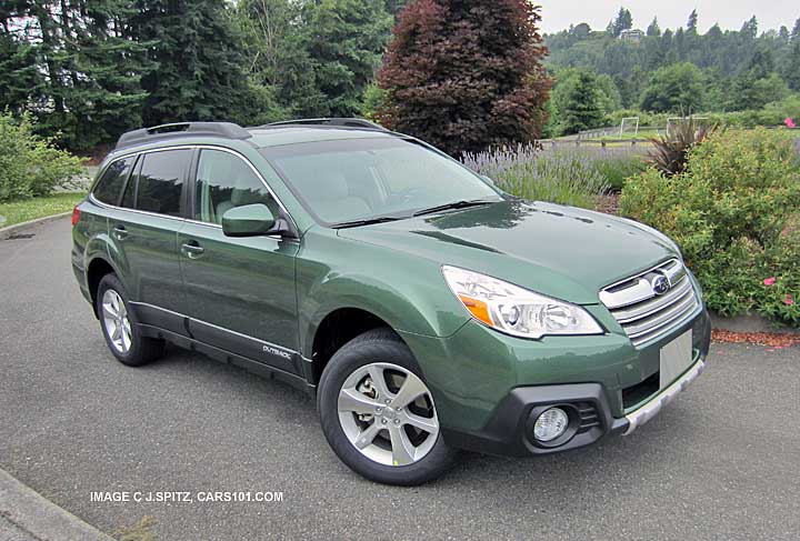 2013 outback cypress green