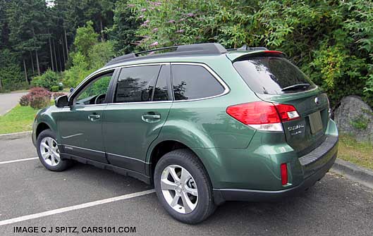 cypress green 2013 outback