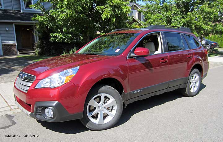 2013 SUBARU OUTBACK VENETIAN RED PEARL