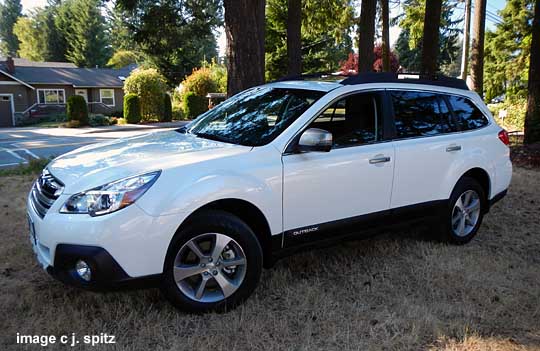 white 2013 subaru outback limited special appearance package