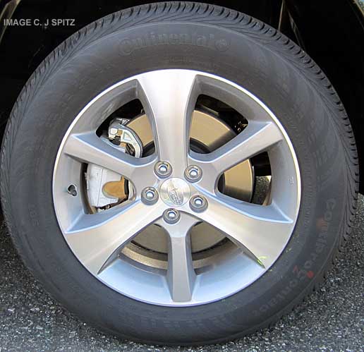 outback special appearance pkg gray accented alloy wheel