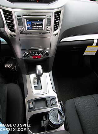 2014 subaru outback premium console with new stereo