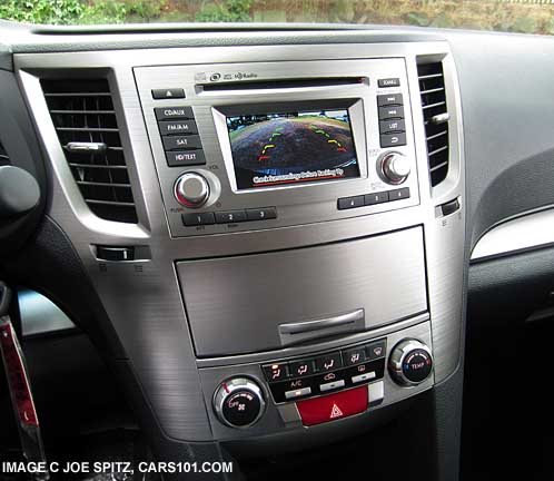 2014 subaru outback 2.5i premium model 4.3" radio display screen with rear view backup camera