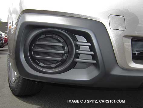 2.5i outback without fog light
