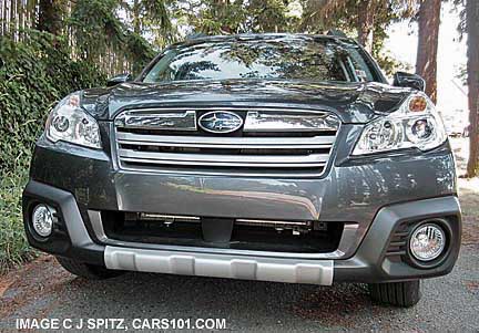 2014 outback limited front end, carbide gray metallic color shown