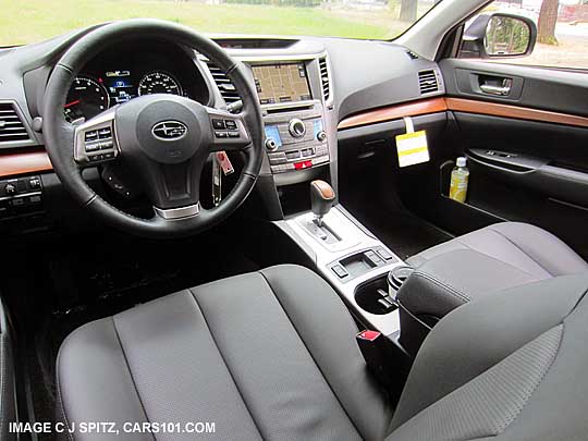 2014 outback 2.5i limited dashboard and front seats